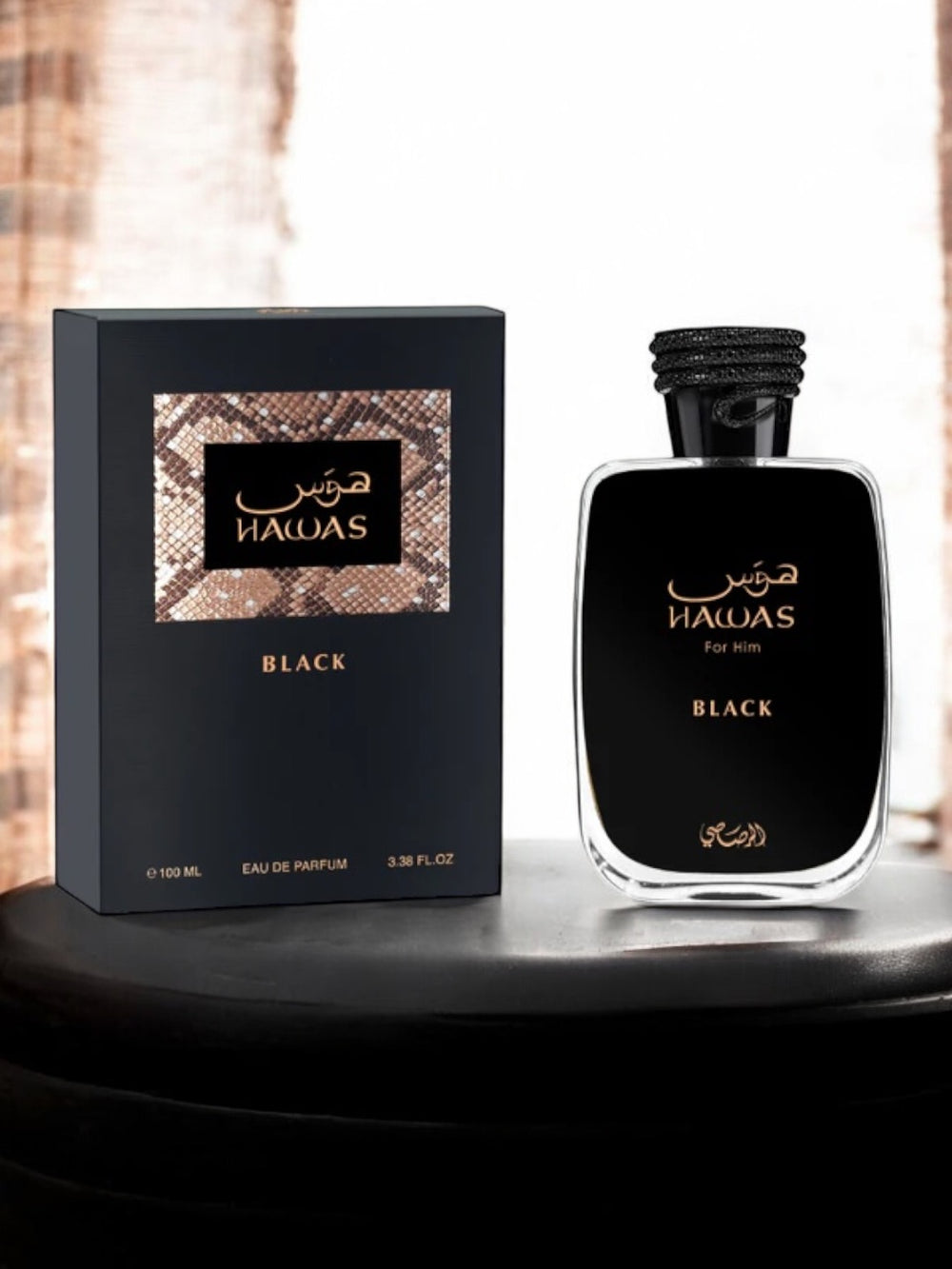 HAWAS "BLACK" 100ml (man's parfum)
