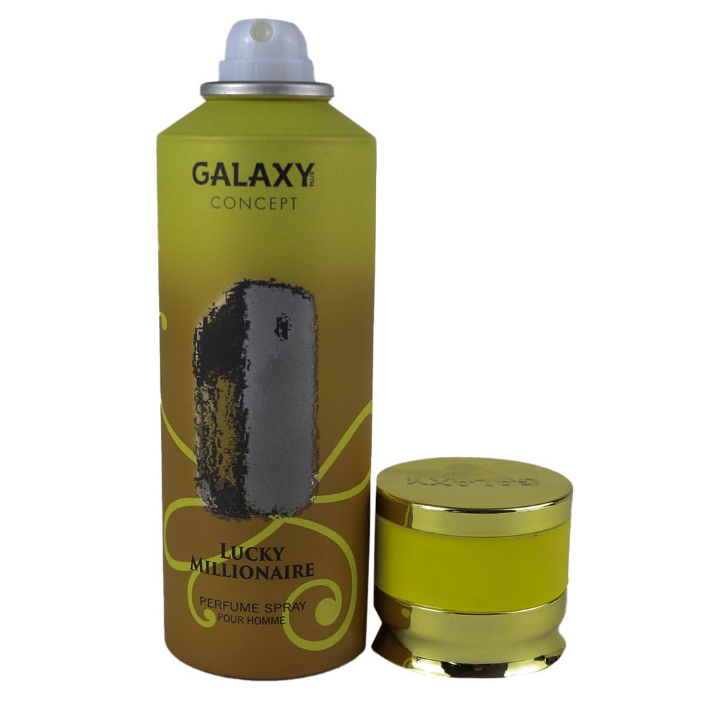 Galaxy “LUCKY MILLIONAIRE” BODY SPRAY 200ml (men’s body spray)