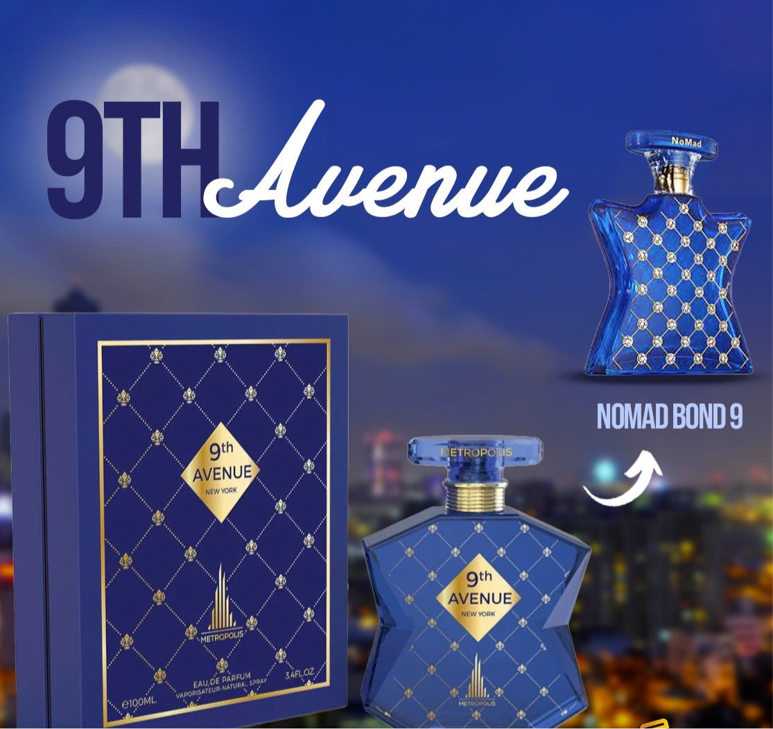 METRÓPOLIS 9th AVENUE 100ml (man’s parfume)