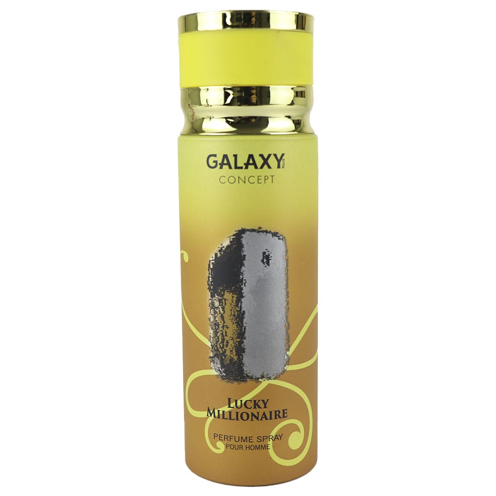 Galaxy “LUCKY MILLIONAIRE” BODY SPRAY 200ml (men’s body spray)