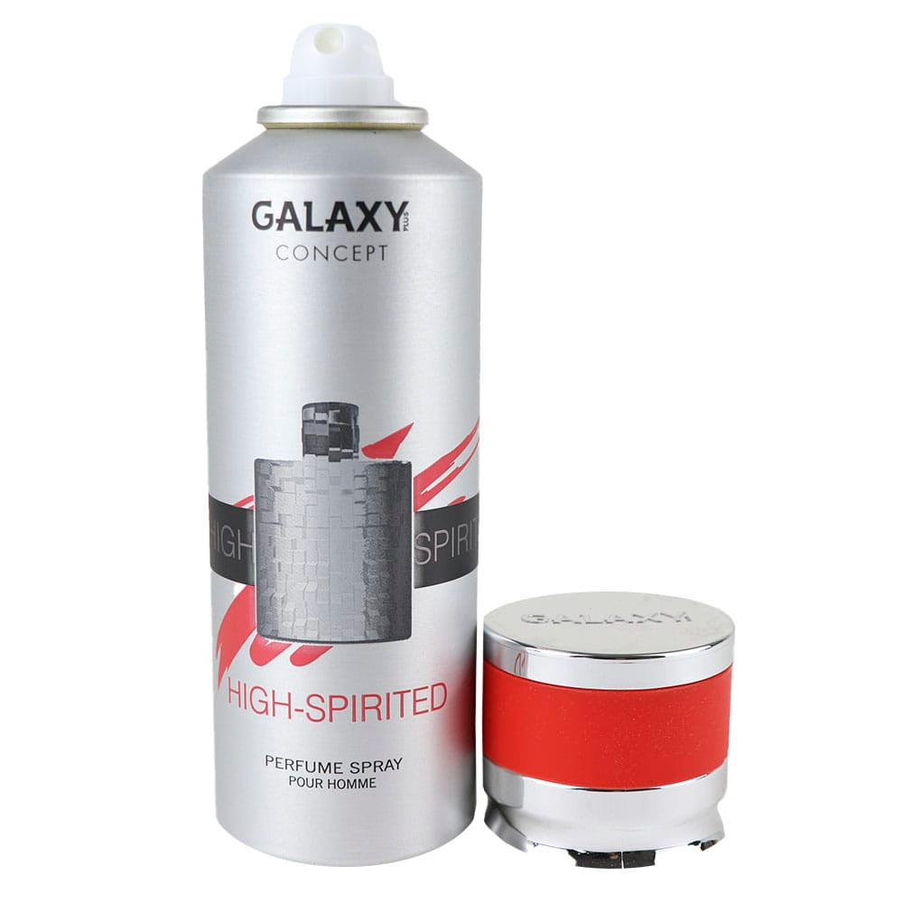 Galaxy “HIGH-SPIRITED” BODY SPRAY 200ml (men’s body spray)
