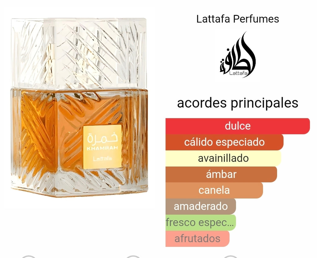 Lattafa "KHAMRA" 100ml (man's parfum)