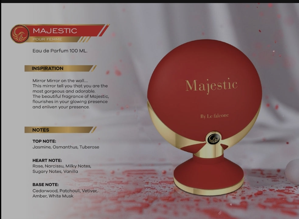 LE FALCONE "MAJESTIC" 100ml (woman's parfum)