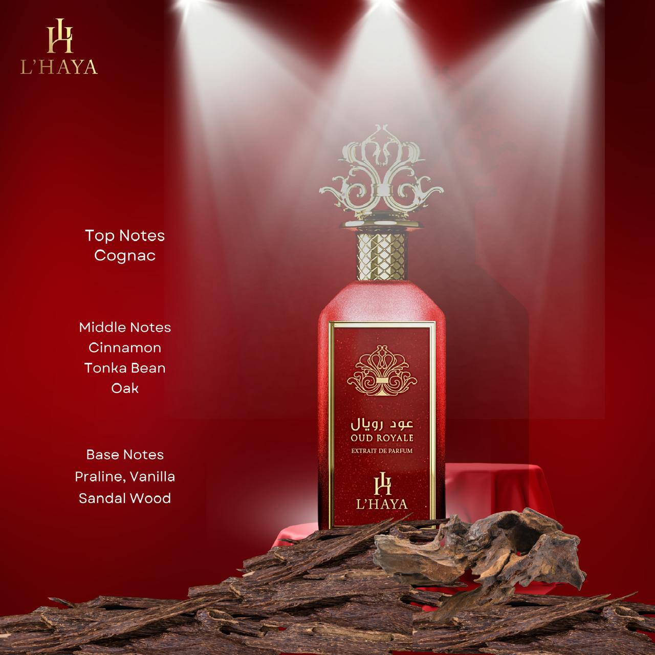 L'HAYA "OUD ROYALE" 100ml (unisex parfum)