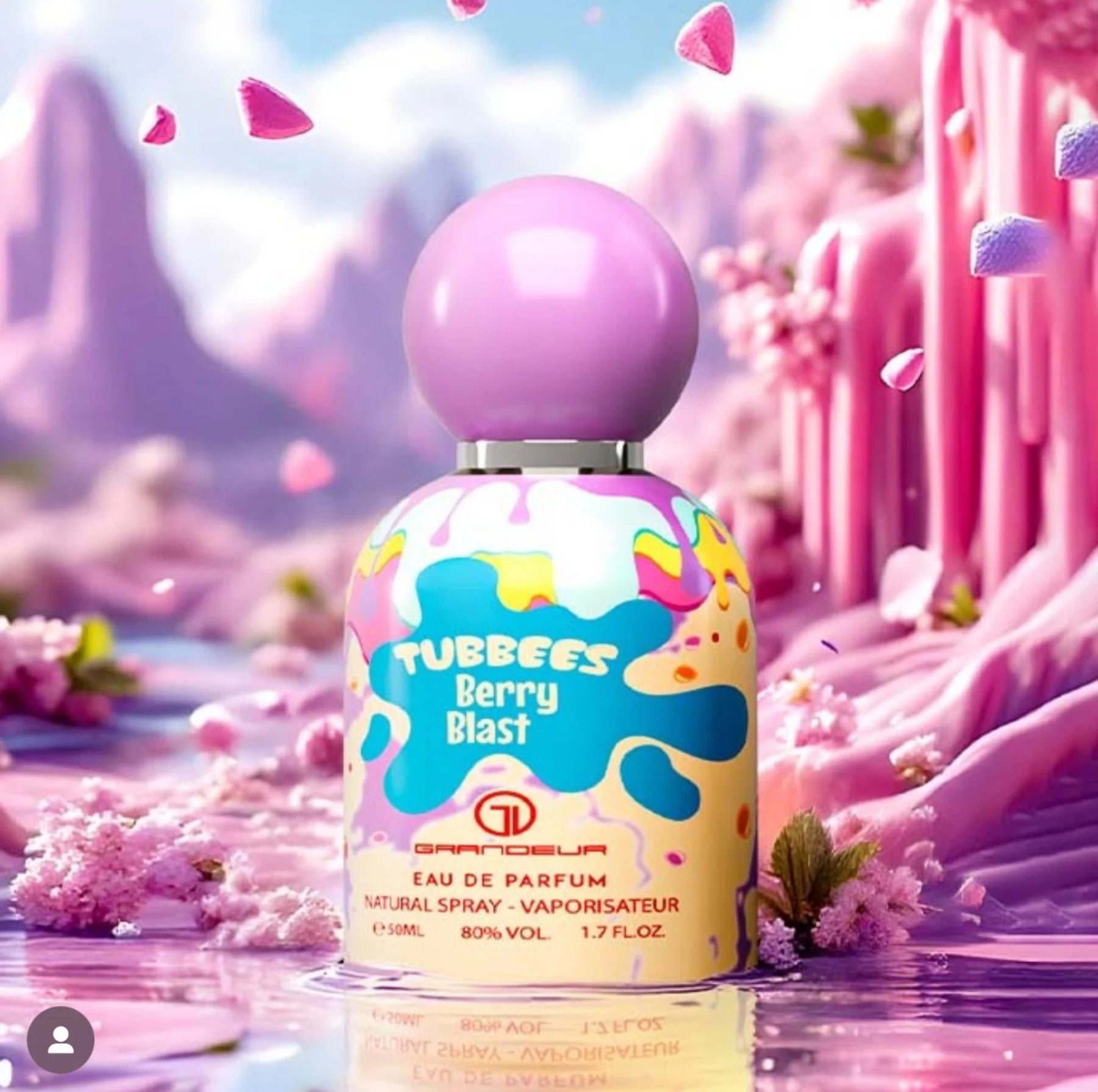 Grandeur "TUBBEES BERRY BLAST"50ML (For Kids)