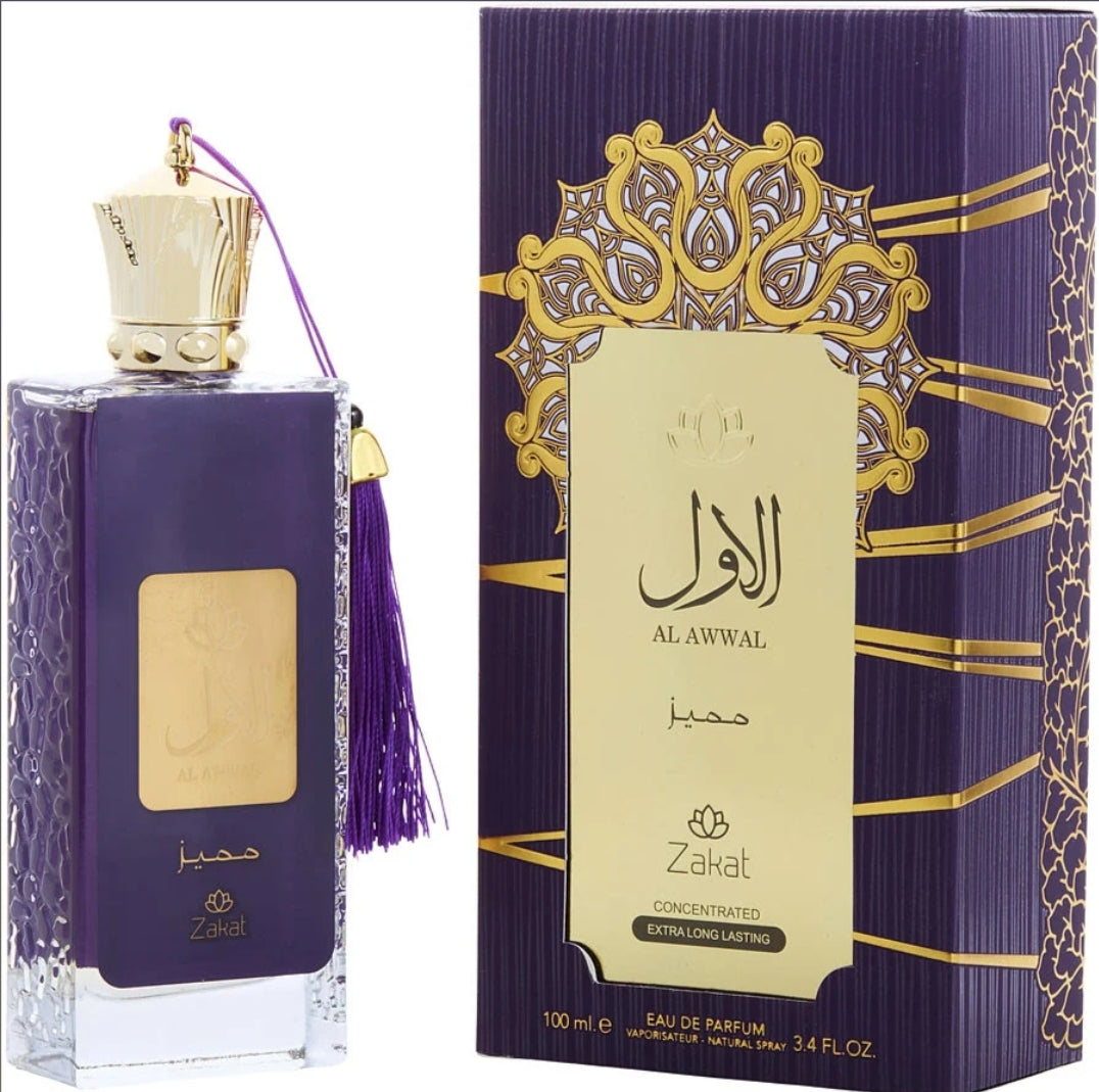 Zakat"AL AWWAL MUMAYEZ MORADO"100ml(unisex)