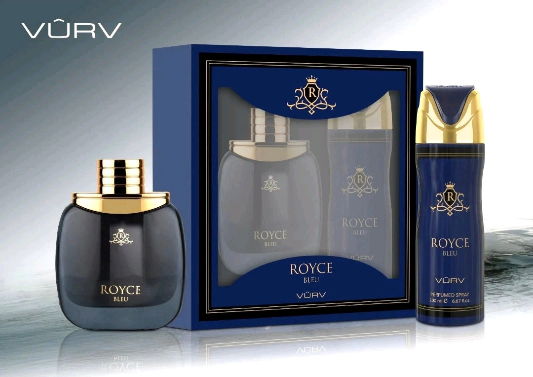 Vurv "SET ROYCE BLUE"100ml (pour man's)
