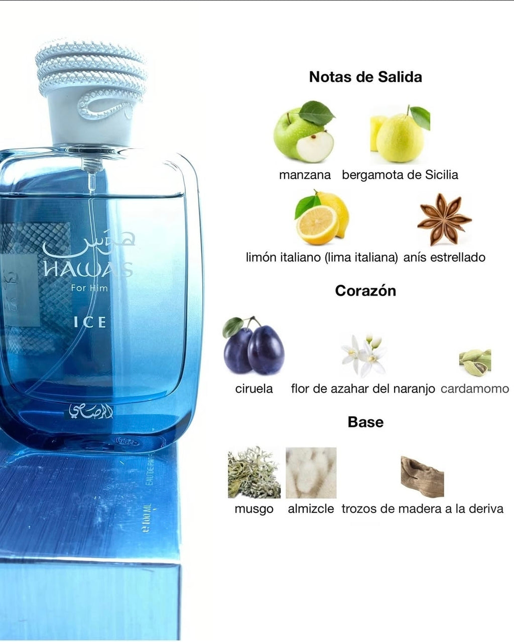 "Hawas" 100ml (man's parfum)