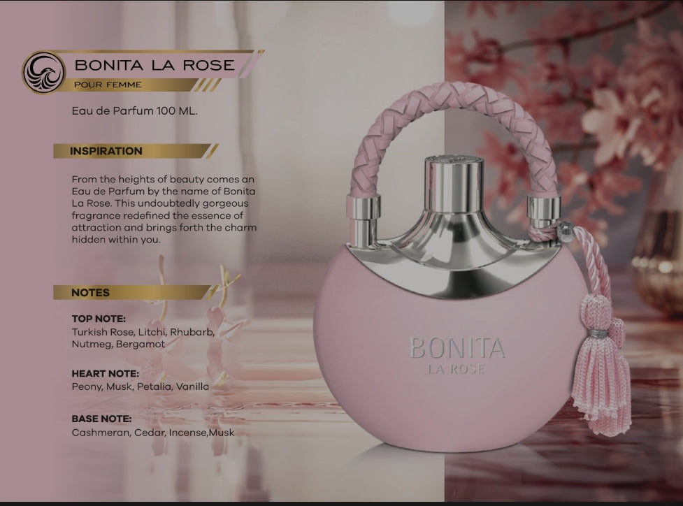 LE FALCONE "BONITA LA ROSE" 100ml (woman's parfum)