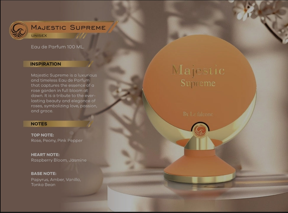 LE FALCONE "MAJESTIC SUPREME" 100ml (unisex parfum)